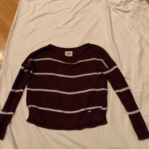 Hollister striped sweater